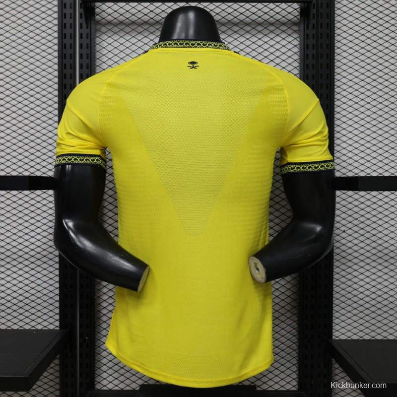 Player Version 26/27 Al Nassr FC Home Bright Yellow  Jersey