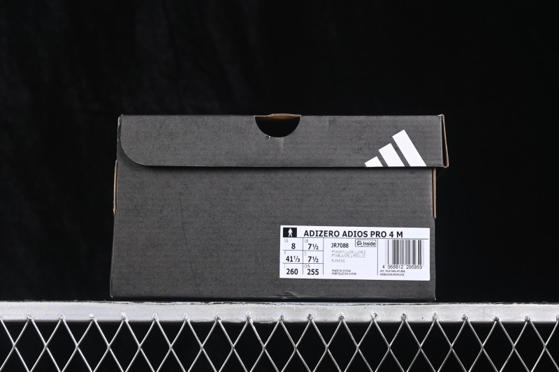 Adidas Adizero Adios 4 Lightweight Breathable Low-Top Running Shoes - JR7088