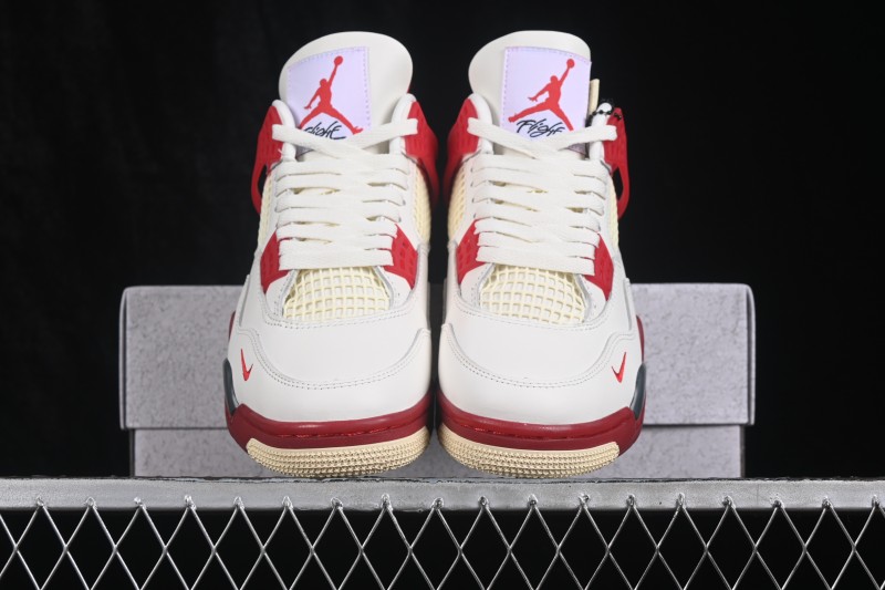 Nike Air Jordan 4 Retro Nigel Sylvester Brick After Brick Men Basketball Shoes - IQ8055-100