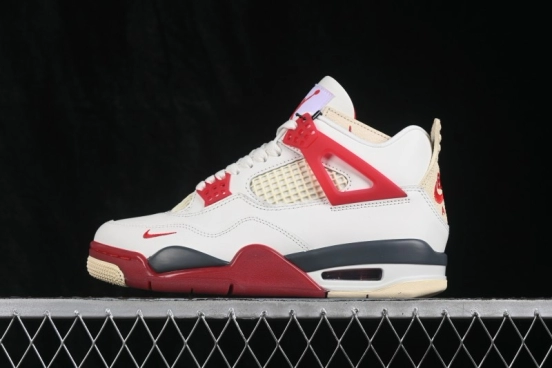 Nike Air Jordan 4 Retro Nigel Sylvester Brick After Brick Men Basketball Shoes - IQ8055-100