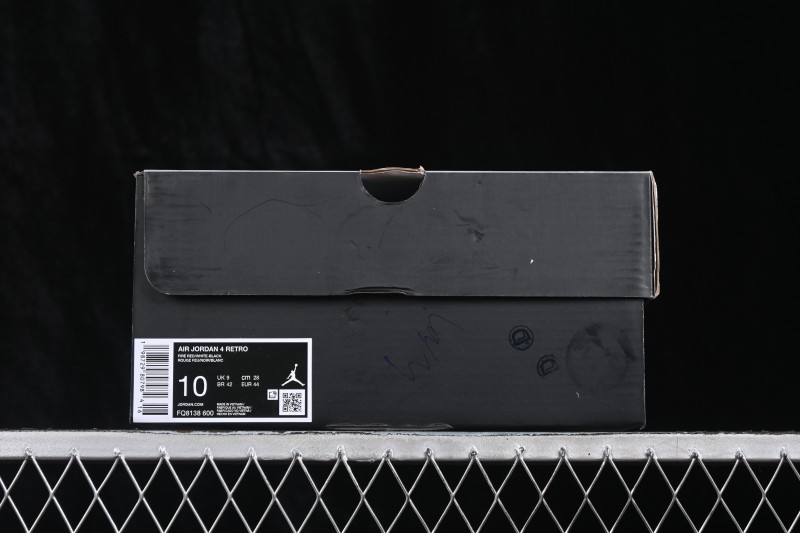Air Jordan 4 Retro 'Toro' Running Shoes with Premium Leather Upper - FQ8138-600