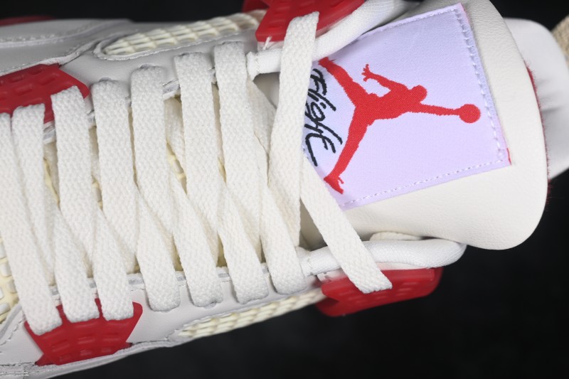 Nike Air Jordan 4 Retro Nigel Sylvester Brick After Brick Men Basketball Shoes - IQ8055-100