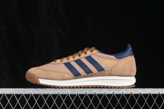 Adidas Originals SL 72 Retro Running Shoes with Classic Suede Overlays - IR8770