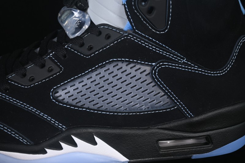 Nike Air Jordan 5 Retro OG 'Black University Blue' Basketball Shoes - DD0587-008