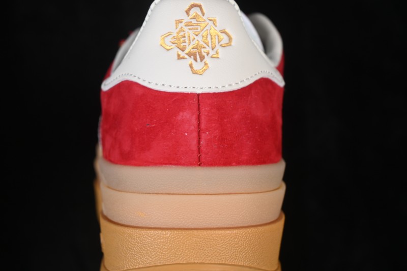 Adidas Originals Gazelle Bold Low-Top Casual Shoes with Retro Design and Cushioned Sole - KJ4293
