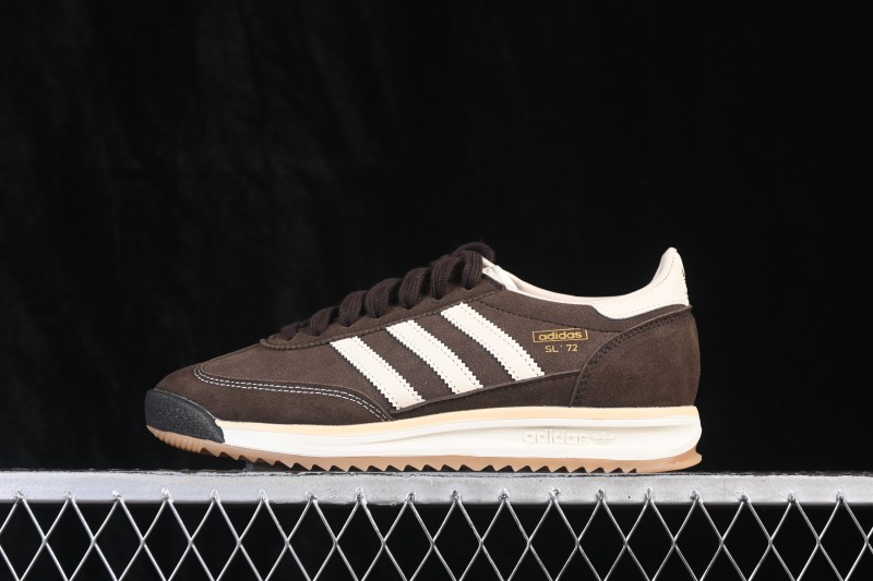 Adidas Originals SL 72 Retro Running Shoes with Classic Suede Overlays - KK3642