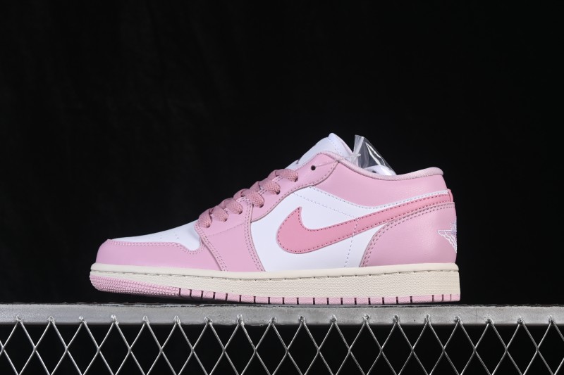 Nike Air Jordan 1 Low Retro Basketball Shoes with Classic Colorway - DC0774-607