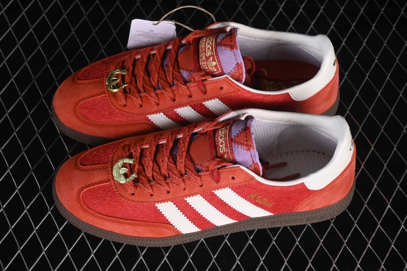Adidas Handball Spezial Retro Skateboarding Shoes Limited Year of the Horse Edition - KJ6299