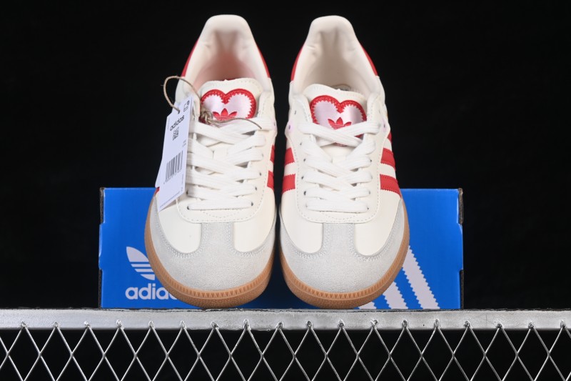 Adidas Samba OG Classic Skateboarding Shoes Valentine's Day Edition - KI6679