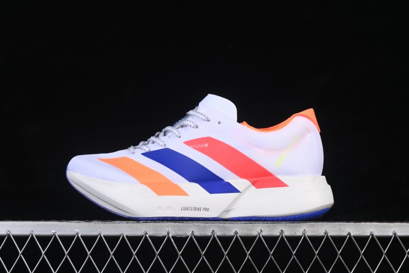 Adidas Adizero Adios 4 Low-Top Lightweight Running Shoes for Breathable Performance - KJ4438