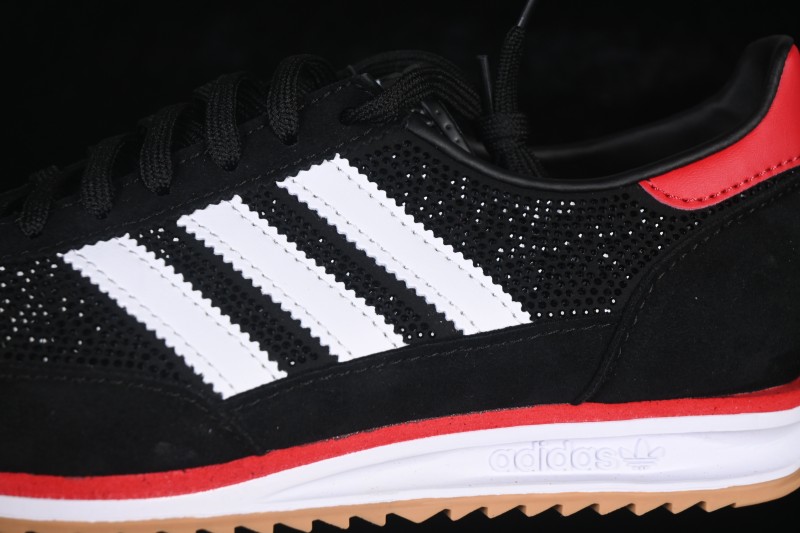 Adidas Originals SL 72 Retro Running Shoes with Classic Suede Overlays - IH9204