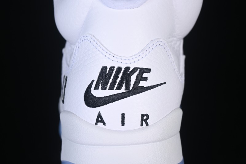 Nike Air Jordan 5 Retro OG 'White Metallic' Basketball Shoes with Iconic Design - HQ7978-103