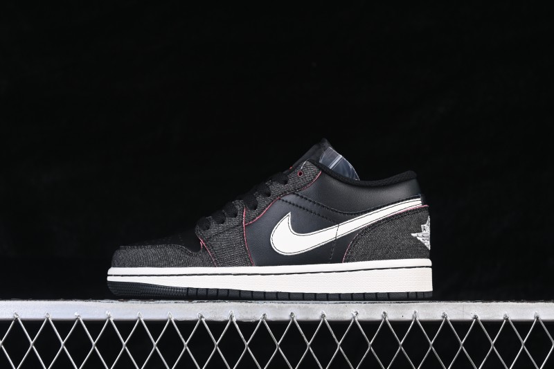 Nike Air Jordan 1 Low AJ1 Denim Casual Lifestyle Skateboarding Shoe - IR0842-010
