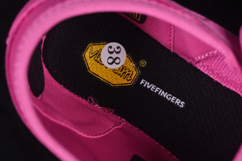Vibram GroundSplay Barefoot Squat Training Quick-Dry Five-Finger Shoes with Support - 26W8804 Fuchsia Black