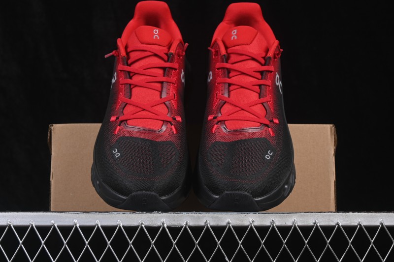 On Cloudtilt Comfortable Anti-Slip Low-Top Casual Urban Running Shoes Black Red - X.C3