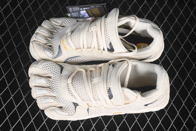 Vibram Roadaround 2 Barefoot Squat Support Quick-Dry Sports Five-Finger Shoes - 25M1802 Lvory/Reflective