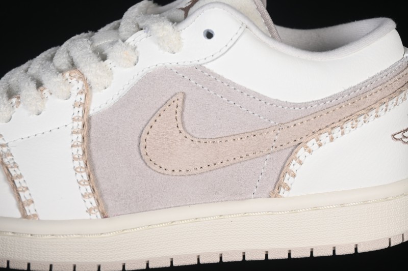Nike Air Jordan 1 Low Retro Basketball Shoes with Classic Color Blocking - HV4268-120