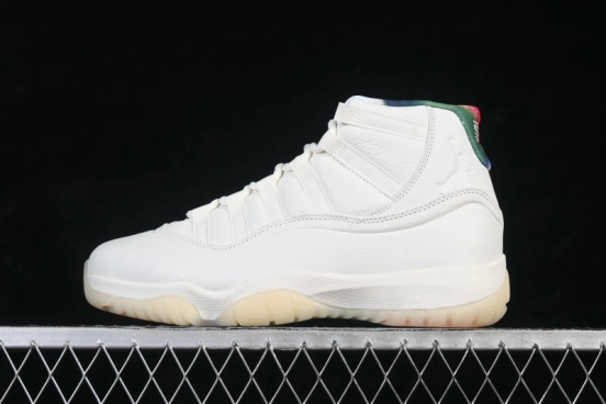 Nike Air Jordan 11 Retro '285' 30th Anniversary Basketball Shoes with Premium Leather Upper - IO8959-133