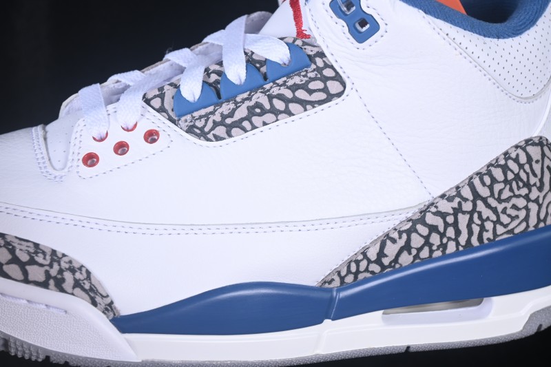 Nike Air Jordan 3 Retro True Blue Men's Basketball Shoes - IF4396-104