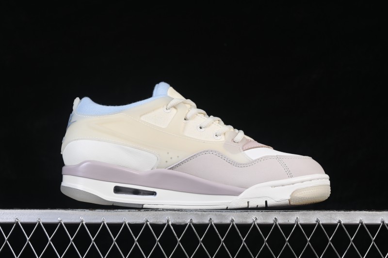 Nike Air Jordan 4 Remastered Retro Sneakers with Mixed Textile, Leather and Suede Upper - IB8862-141