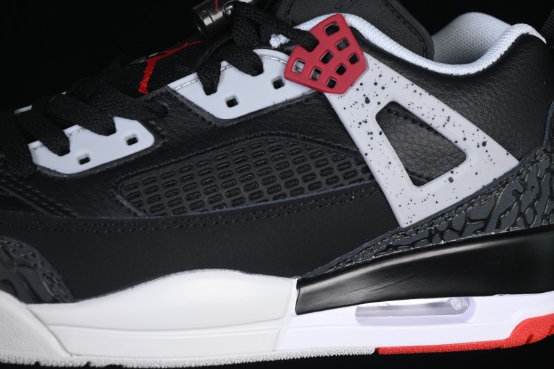 Jordan Spizike Low Basketball-Inspired Lifestyle Sneakers with Mixed Design Elements - FQ1759-009