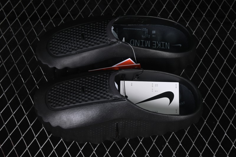 Nike Mind 001 Neuroscience Foot Massage Slippers with Perforated Breathable Mesh and 22 Independent Foam Nodes - HQ4307-005