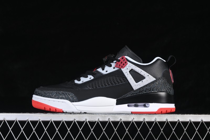 Jordan Spizike Low Basketball-Inspired Lifestyle Sneakers with Mixed Design Elements - FQ1759-009