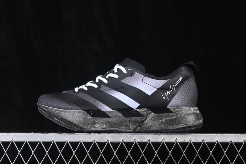 Y-3 x Adidas Adizero Adios 4 Lightweight Breathable Low-Top Running Shoes - KI7128