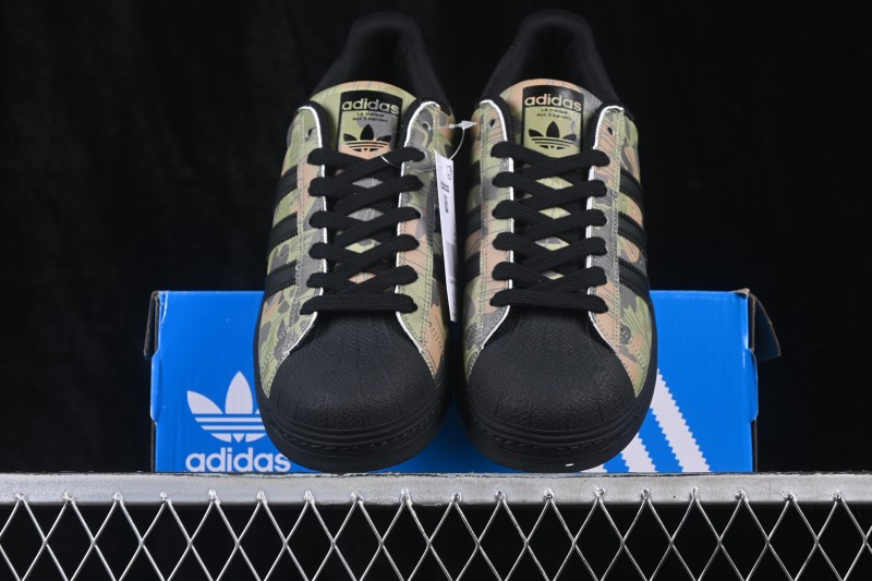 Adidas Originals Superstar II Retro Sneakers with Classic Shell Toe - KI5141