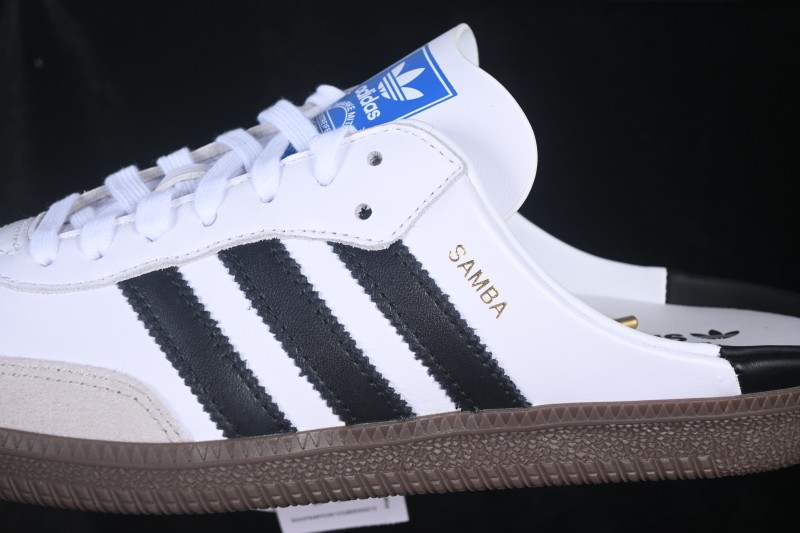 Adidas Samba OG Casual Slide Sandals with Premium Leather Upper - LB3814