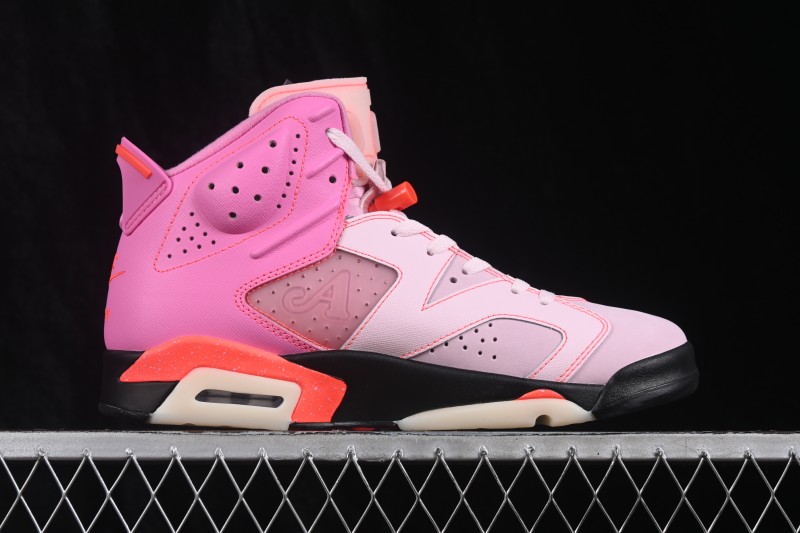 Nike Air Jordan 6 Retro Awake NY Collaboration Sneakers in Playful Pink - IQ5706-600