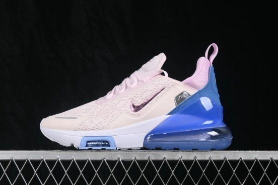 Nike Air Max 270 Premium Running Shoes with Half-Sole Air Cushion - IQ3463-600