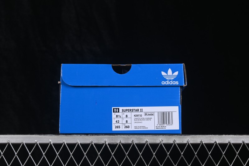 Adidas Originals Superstar II Classic Shell-Toe Casual Sneakers - KZ6732