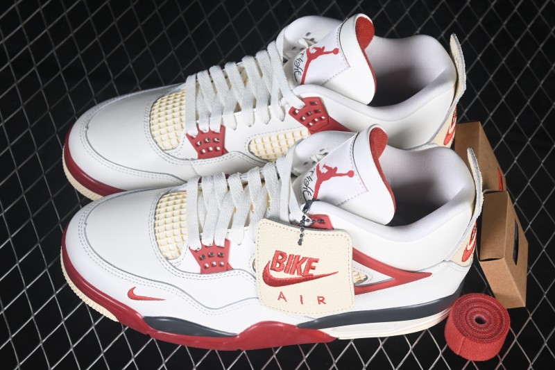 Nike Air Jordan 4 Retro Brick After Brick Nigel Sylvester Sneakers - IQ8055-100