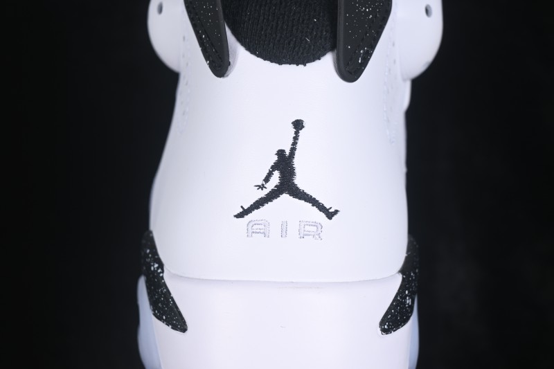 Nike Air Jordan 6 Retro Oreo Running Shoes with Premium Suede Upper - CT8529-108