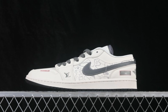 Nike Air Jordan 1 Low OG SP Collaboration Casual Skateboarding Shoes - CW6688-112