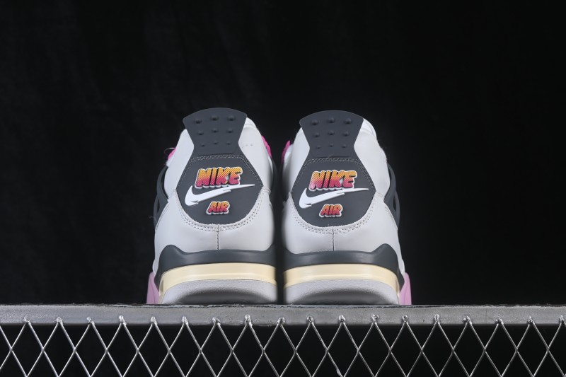 Nike Air Jordan 4 Retro Comic AJ4 Running Shoes with Graphic Design - JA1135-100