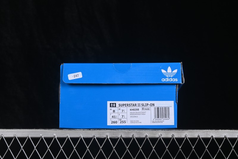 Adidas Originals Superstar Shell-Toe Lace-Up Casual Skateboarding Shoes - KH8208