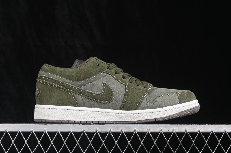 Nike Air Jordan 1 Low Retro Basketball Shoes with Classic Design - FQ3055-300