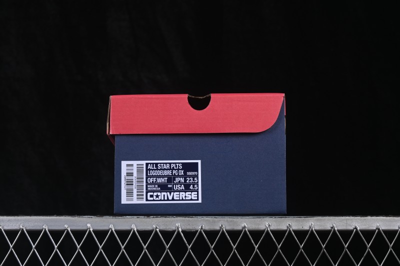 Converse All Star Platform Low-Top Casual Skate Shoes in Pure White with Chunky Sole - 5SE970