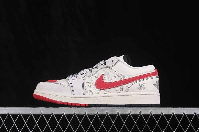 Nike Air Jordan 1 Low OG SP AJ1 Collaboration Low-Top Casual Lifestyle Sneakers - CW6688-115