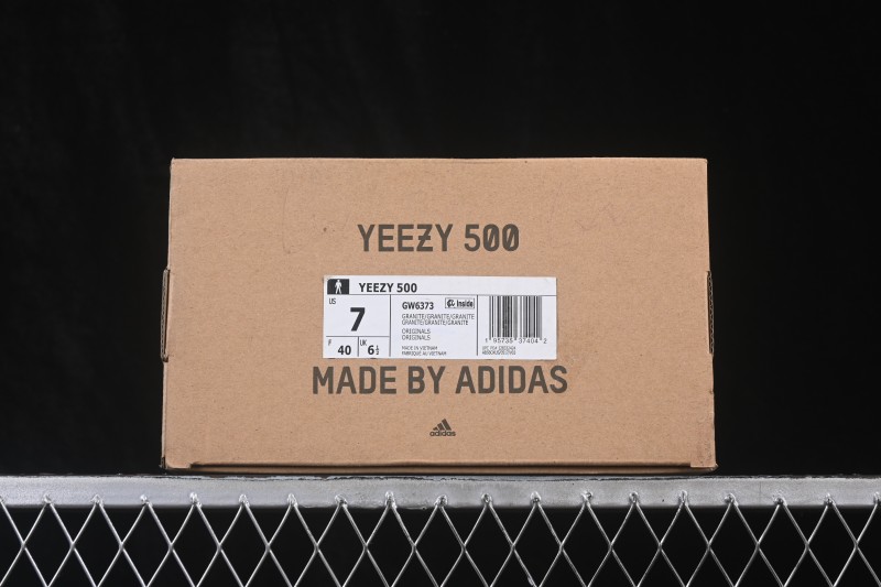 Adidas Originals Yeezy 500 Granite Lifestyle Running Shoes - GW6373