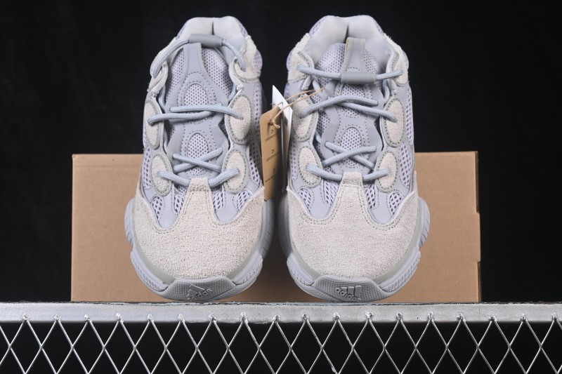 Adidas Originals Yeezy 500 Ash Grey Purple Sneakers - IE4783