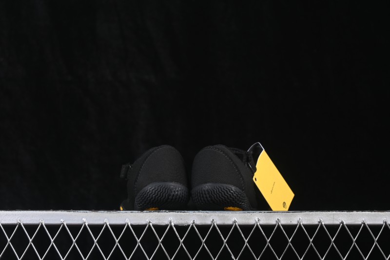 Vibram V-Soul Fitness Barefoot Deep Squat Support Quick-Dry Ballet Five-Toe Shoes - 18W7201 Black