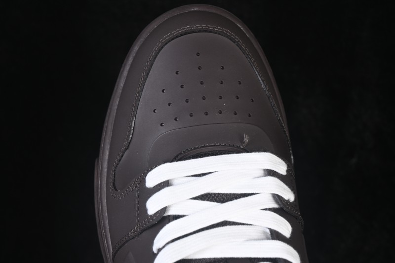 Off-White Out Of Office Low-Top Fashion Sneakers Brown Black - AJD4