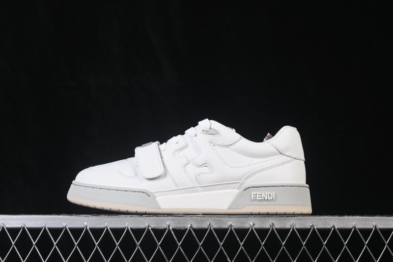 Fendi Match Round Toe Thick Sole Low-Top Casual Sneakers - AHH2F1FHS