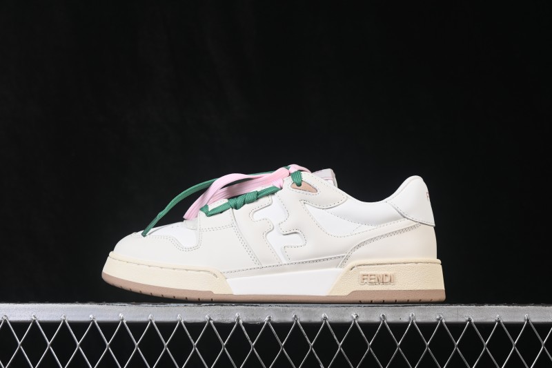 Fendi Match Round Toe Thick Sole Low-Top Casual Sneakers - AHH2F1FHS