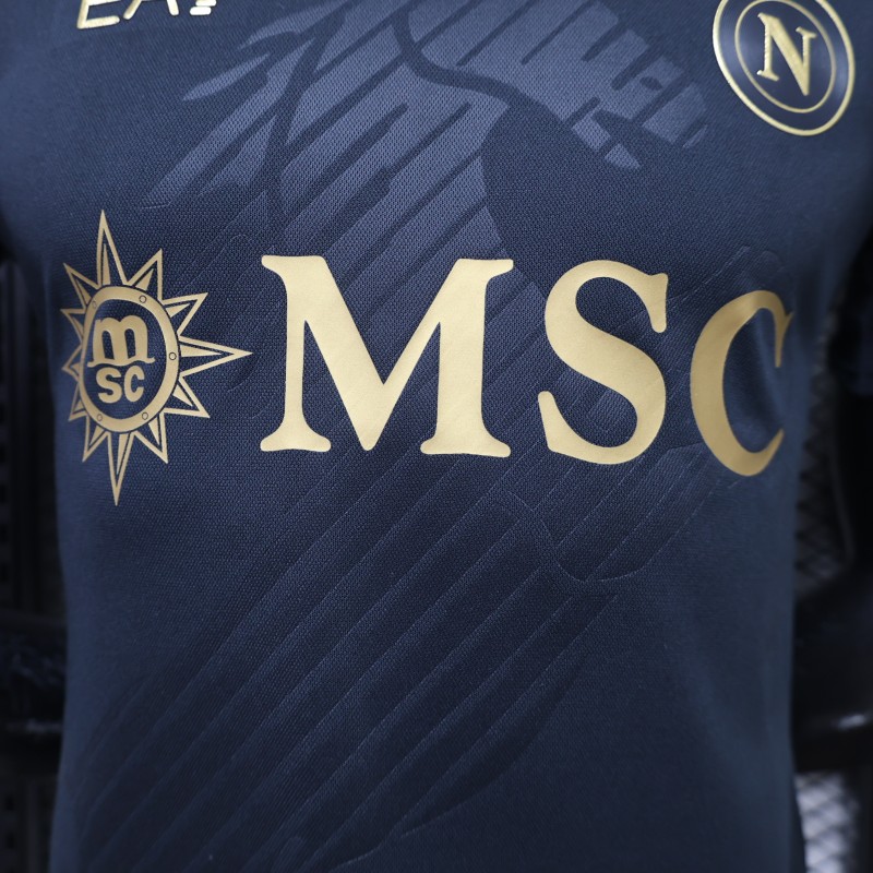 Player Version 26/27 Napoli Special Edition Black Jersey with Chip