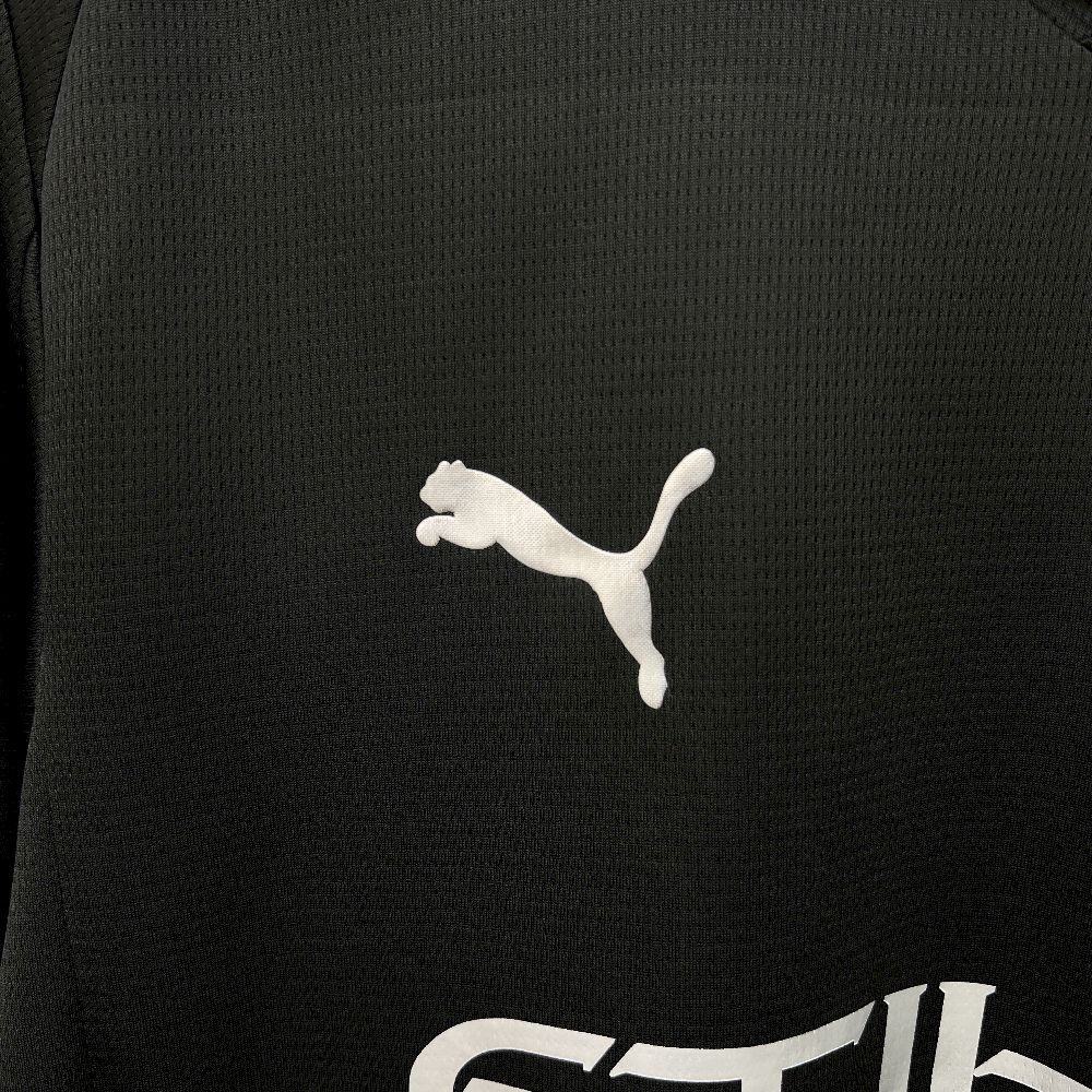 2025/26 Mens Manchester City Away Long Sleeve Jersey
