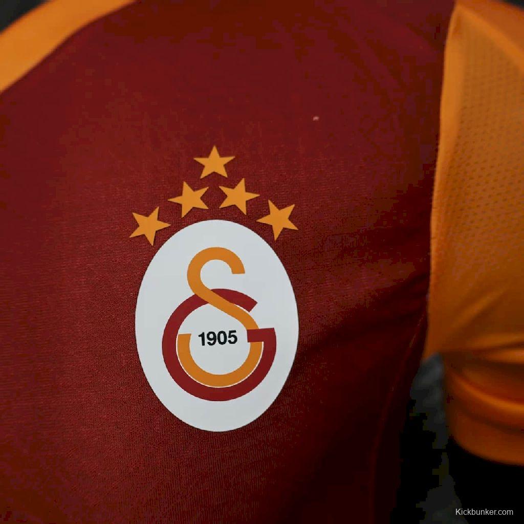 2025/26 Player Version Mens Galatasarays Home Jersey